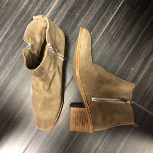 KBR suede booties